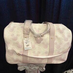 Disney Pastel Pink Travel Bag for Women